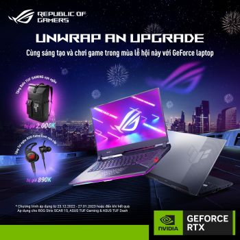 MUA LAPTOP GAMING ASUS - NHẬN LÌ XÌ KHỦNG